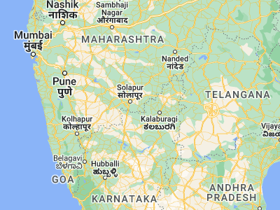 Map showing location of Akalkot (17.53333, 76.21667)