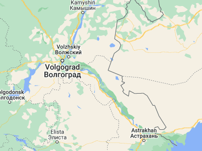 Map showing location of Akhtubinsk (48.27955, 46.17217)