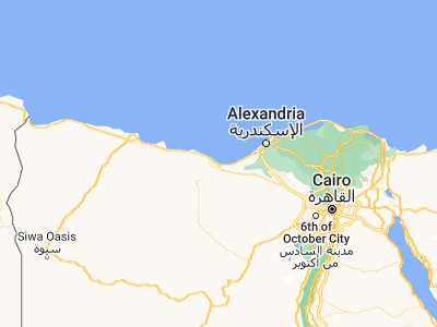 Map showing location of Al ‘Alamayn (30.83007, 28.95502)