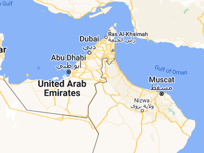 Map showing location of Al Buraymī (24.25088, 55.79312)