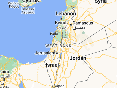 Map showing location of Al Judayyidah (32.33541, 35.30108)