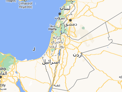 Map showing location of Al Karāmah (31.95222, 35.57917)