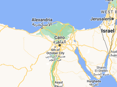 Map showing location of Al Qanāţir al Khayrīyah (30.19327, 31.13703)