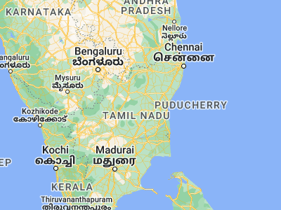 Map showing location of Alagāpuram (11.88705, 78.91758)