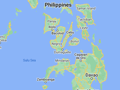 Map showing location of Alangilanan (9.642, 123.1059)