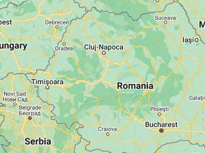 Map showing location of Alba Iulia (46.06667, 23.58333)