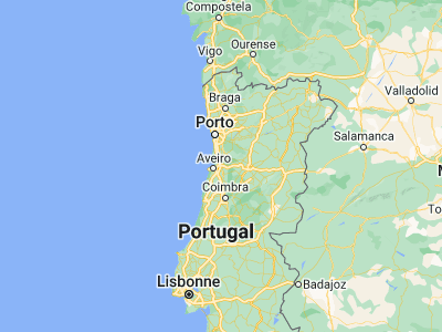 Map showing location of Albergaria-a-Velha (40.69318, -8.47994)