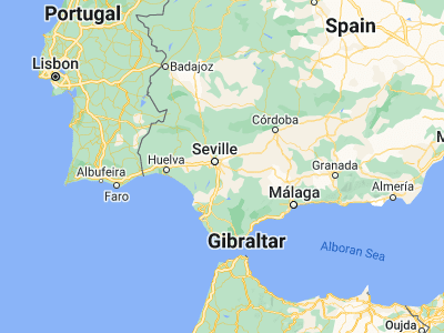 Map showing location of Alcalá de Guadaira (37.33791, -5.83951)
