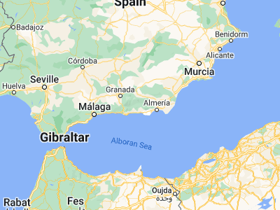 Map showing location of Alcolea (36.97458, -2.9615)