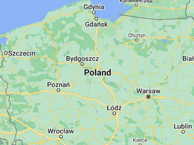 Map showing location of Aleksandrów Kujawski (52.87659, 18.69345)