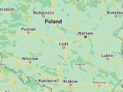 Map showing location of Aleksandrów Łódzki (51.81965, 19.30384)