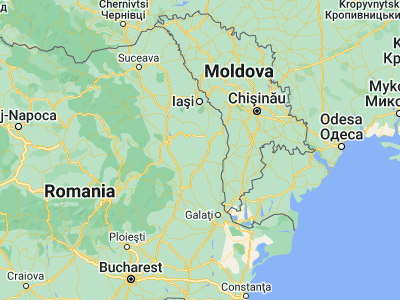 Map showing location of Alexandru Vlăhuţă (46.41667, 27.63333)