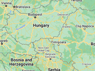 Map showing location of Algyő (46.33472, 20.20849)