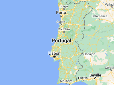 Map showing location of Aljubarrota (39.56716, -8.92925)