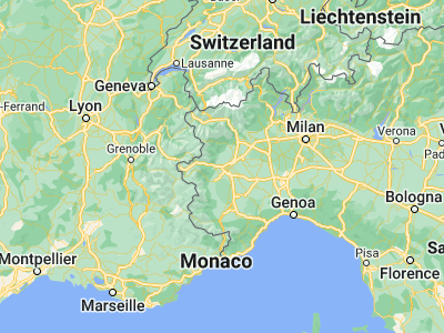 Map showing location of Alpignano (45.10195, 7.52662)