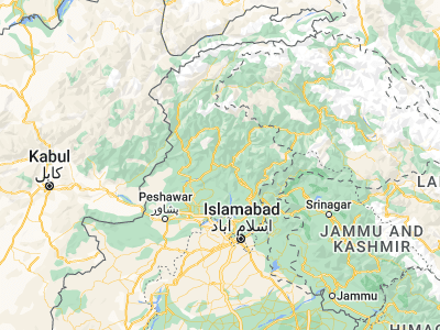 Map showing location of Alpūrai (34.92058, 72.63256)