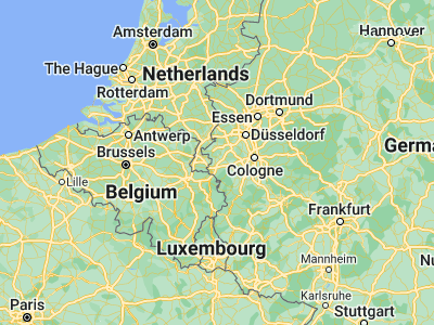 Map showing location of Alsdorf (50.87672, 6.16399)