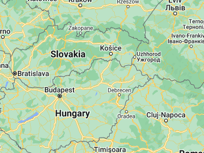 Map showing location of Alsózsolca (48.06982, 20.88046)