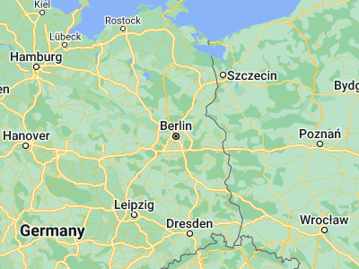 Map showing location of Alt-Hohenschönhausen (52.54608, 13.5013)