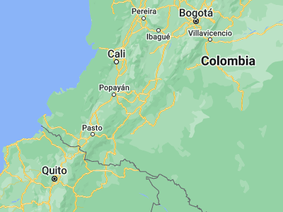 Map showing location of Altamira (2.06278, -75.78722)