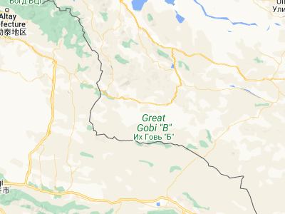 Map showing location of Altay sumu (45.8, 92.28333)