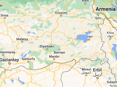 Map showing location of Altınkum (38.26425, 41.06112)