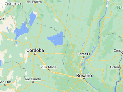 Map showing location of Altos de Chipión (-30.9559, -62.33727)