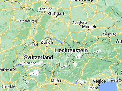 Map showing location of Altstätten (47.37766, 9.54746)