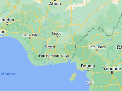 Map showing location of Amaigbo (5.78917, 7.83829)