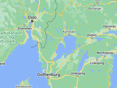 Map showing location of Åmål (59.051, 12.70492)