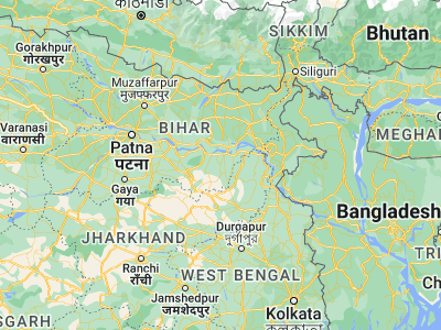 Map showing location of Amarpur (25.03967, 86.90247)