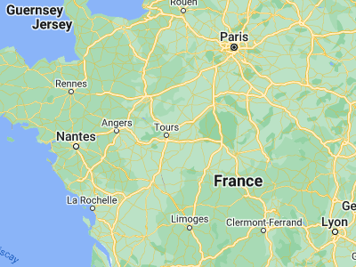 Map showing location of Amboise (47.41249, 0.98266)