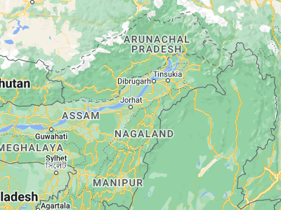 Map showing location of Amguri (26.81482, 94.52614)