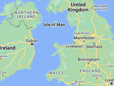 Map showing location of Amlwch (53.40986, -4.34712)