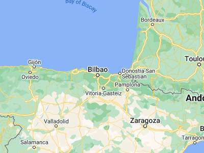 Map showing location of Amorebieta-Etxano (43.21667, -2.73333)