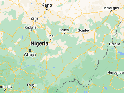 Map showing location of Amper (9.35, 9.7)