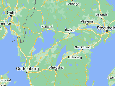 Map showing location of Anderstorp (58.88333, 14.28333)