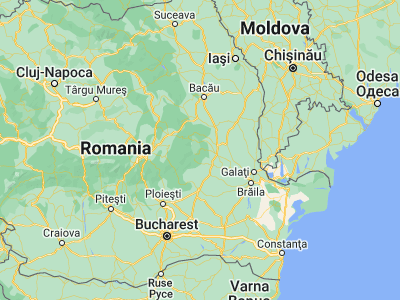 Map showing location of Andreiaşu de Jos (45.75, 26.83333)