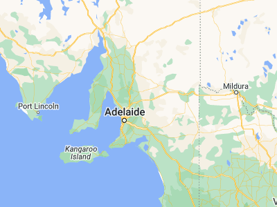 Map showing location of Angaston (-34.50129, 139.04625)