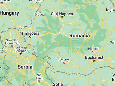 Map showing location of Aninoasa (45.40924, 23.31505)