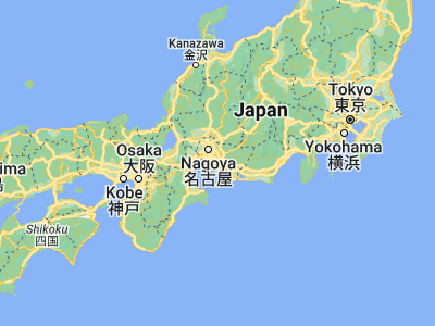 Map showing location of Anjō (34.95828, 137.08054)