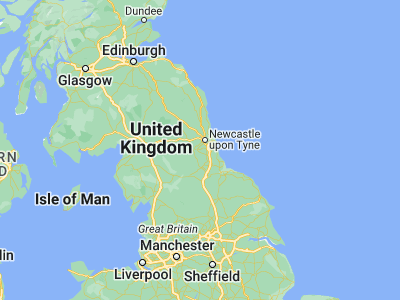 Map showing location of Annfield Plain (54.85749, -1.73827)