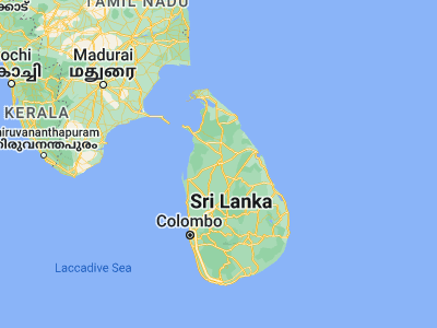 Map showing location of Anuradhapura (8.35647, 80.41726)