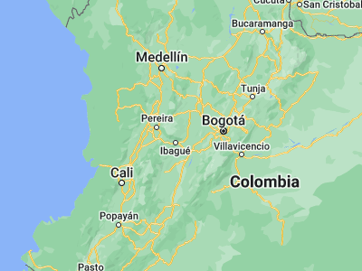 Map showing location of Anzoátegui (4.62996, -75.09539)