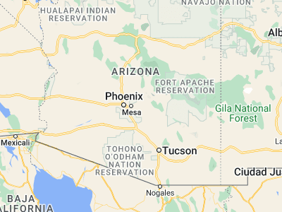 Map showing location of Apache Junction (33.41505, -111.54958)