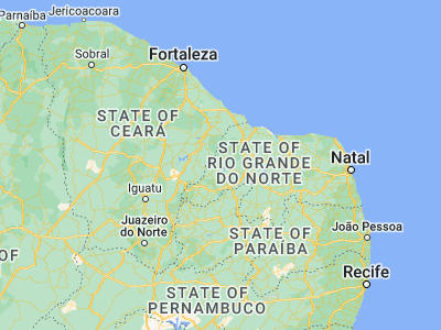 Map showing location of Apodi (-5.66417, -37.79889)