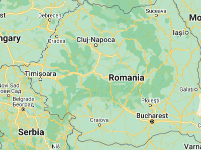 Map showing location of Apoldu de Jos (45.86667, 23.85)