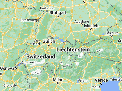 Map showing location of Appenzell (47.33103, 9.40996)
