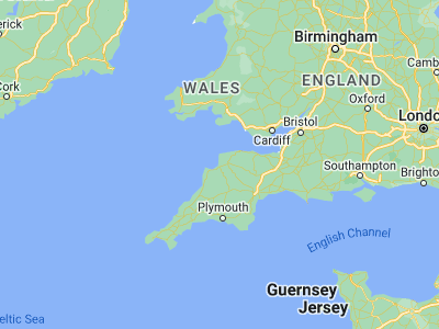 Map showing location of Appledore (51.05, -4.2)