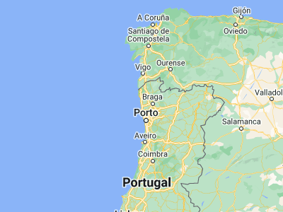 Map showing location of Apúlia (41.48512, -8.76413)